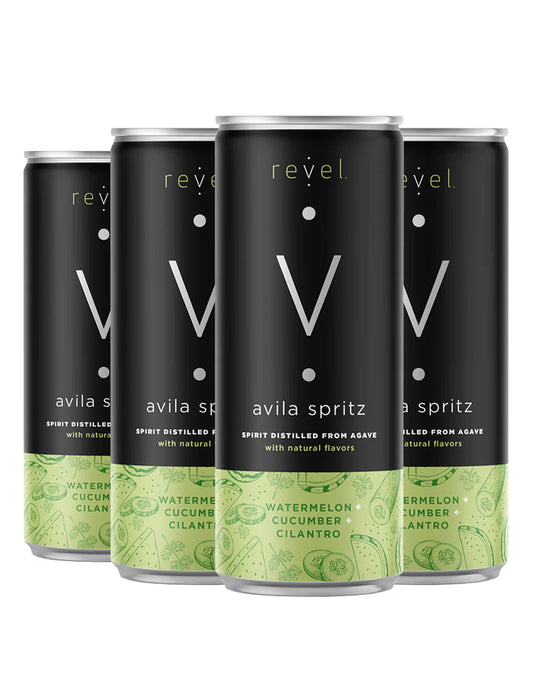 Revel Avila Spritz - Watermelon + Cucumber + Cilantro ( 4 Pack)